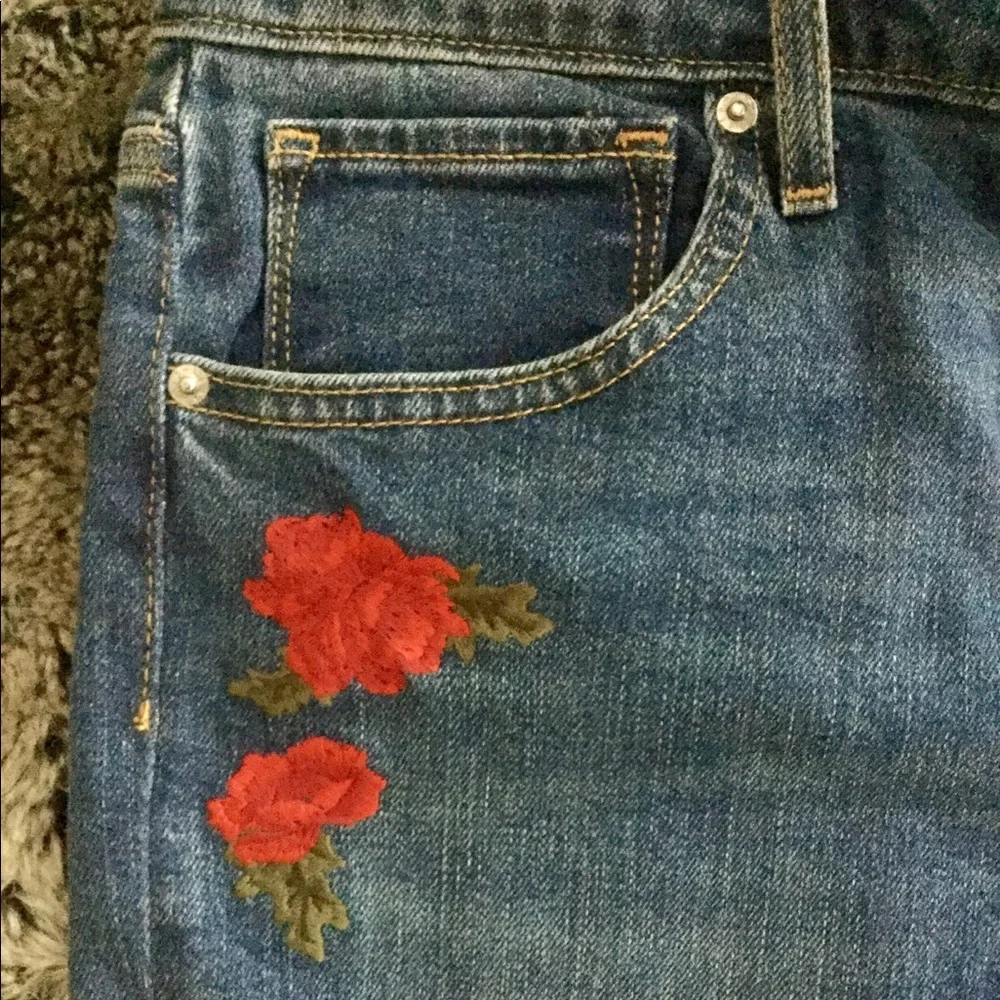 🌹LEVI’S Embroidered 721 High Rise Skinny - Picture 3 of 5